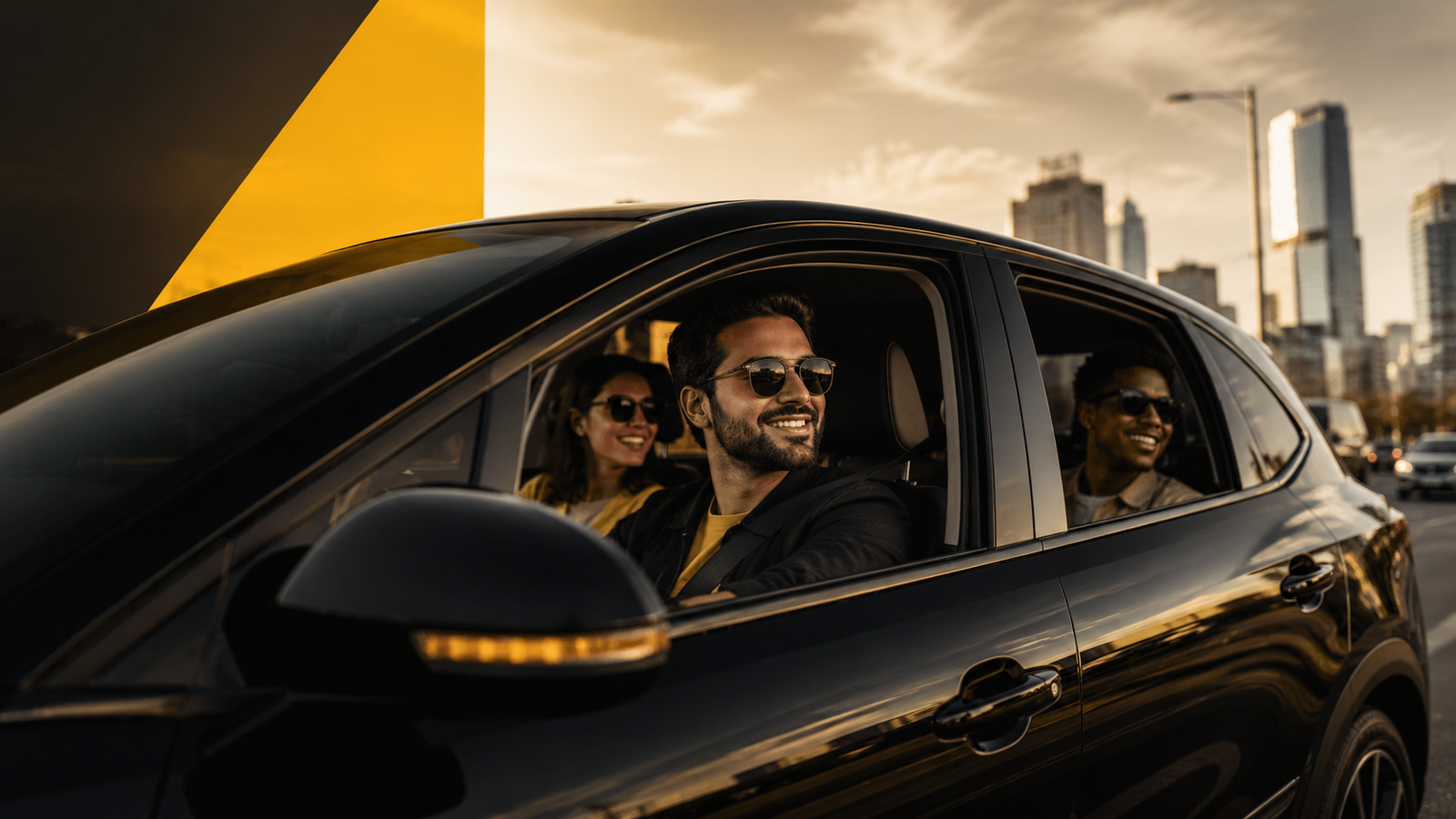 Premium carpool pickup experience